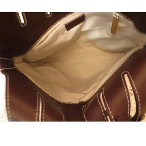 SERGIO ROSSI Bag ROUND WOODEN handles - Picture 5 of 8